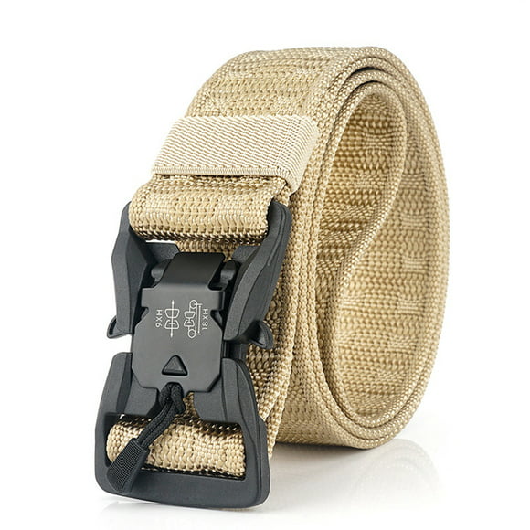 Outdoor Heavy Duty Rigger Military Tactical Belt W/ Quick-Release Metal Buckle 